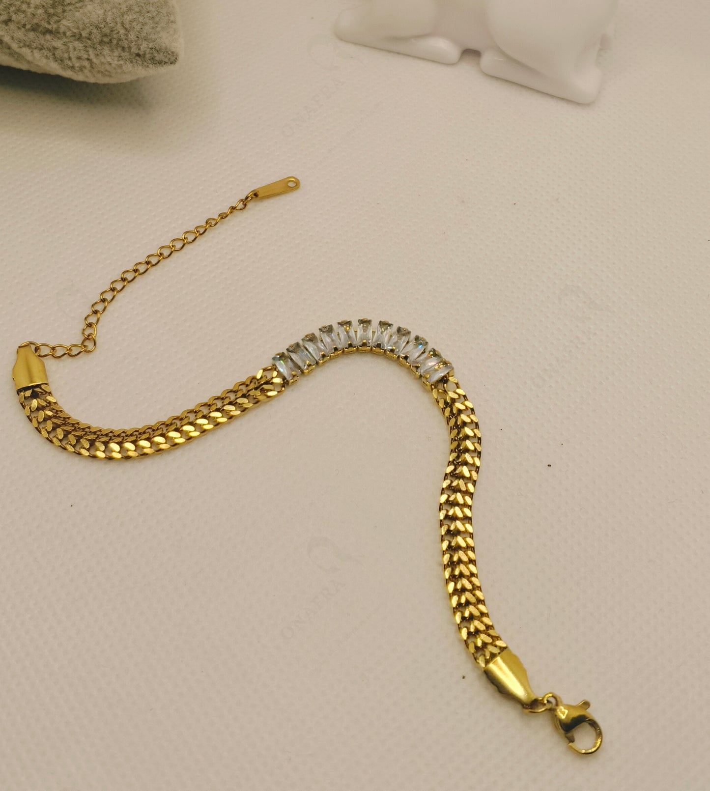 Beautiful Zircon Chain Bracelet