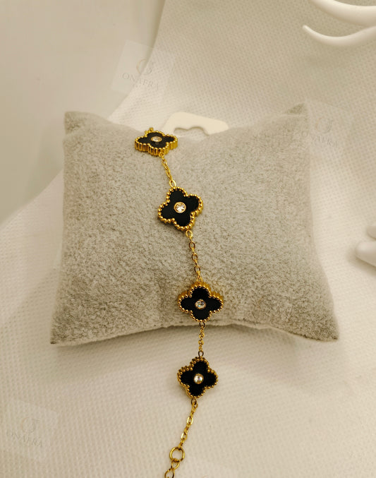 Trendy Chain Bracelet with Zircon