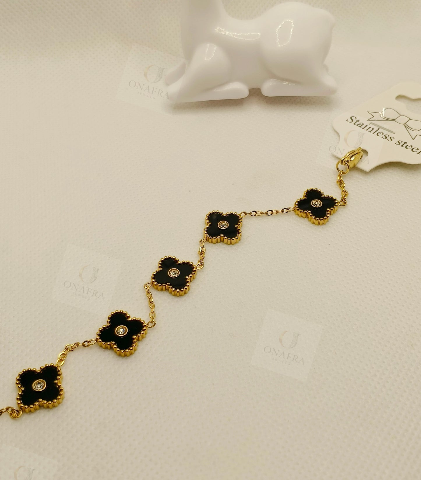 Trendy Chain Bracelet with Zircon