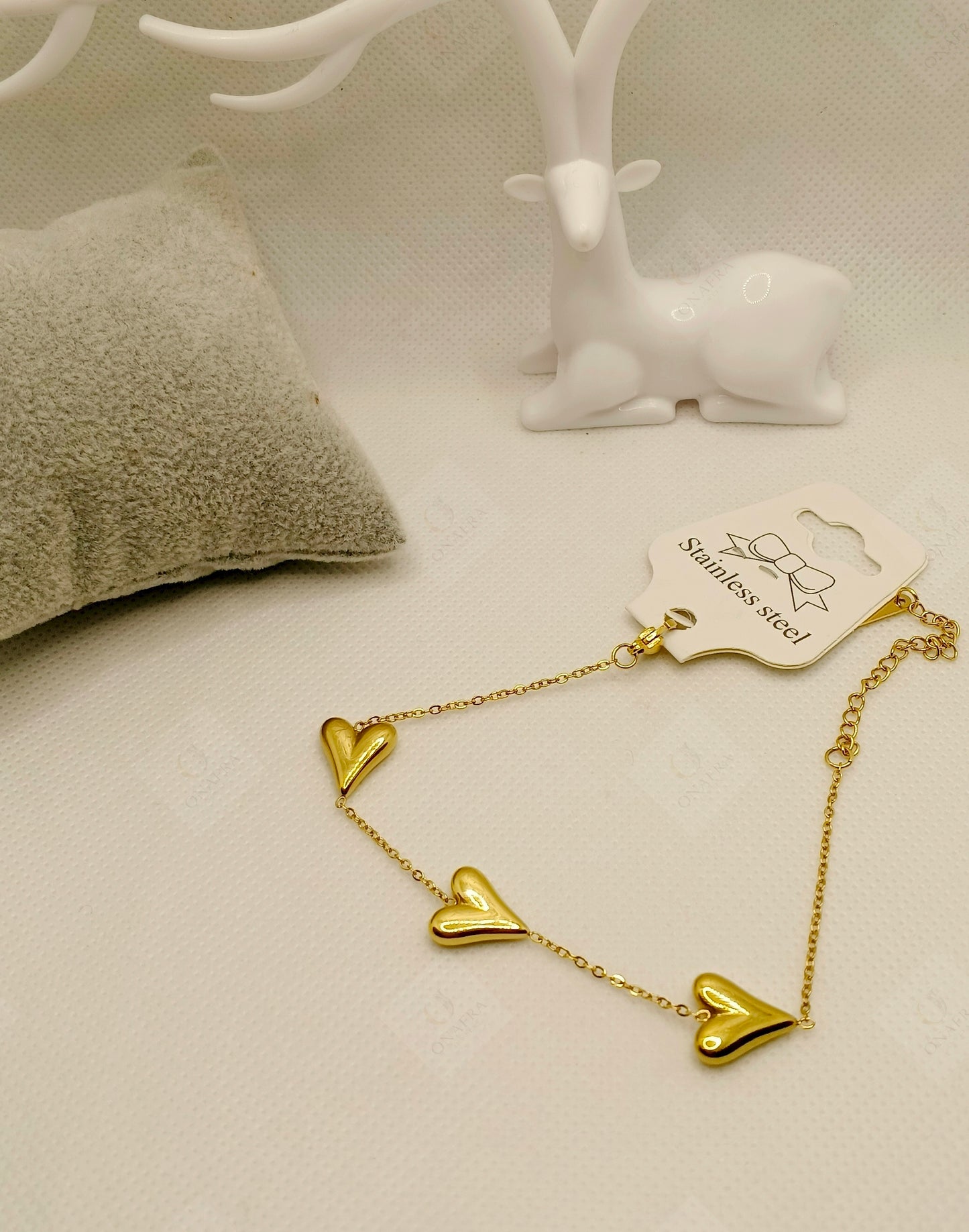 Trendy Heart Chain Bracelet