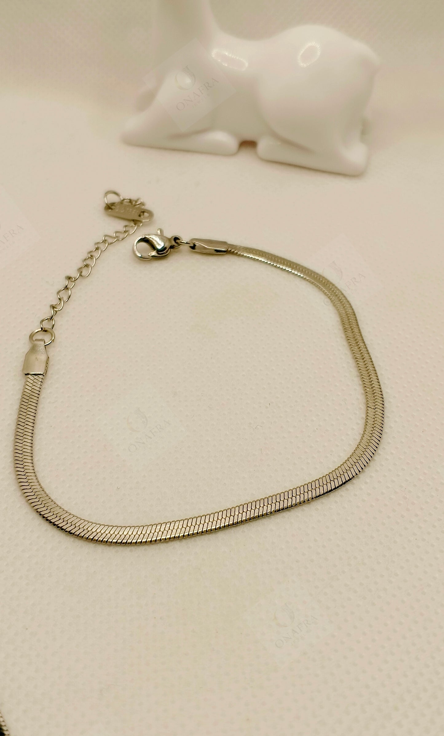 Silver Snake Chain Bracelet