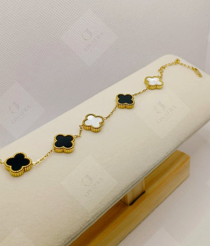 Most Trendy Two Color Bracelet