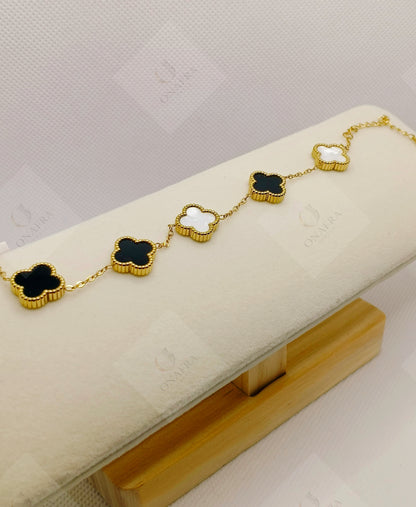 Most Trendy Two Color Bracelet