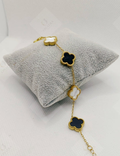 Most Trendy Two Color Bracelet