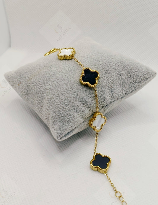 Most Trendy Two Color Bracelet