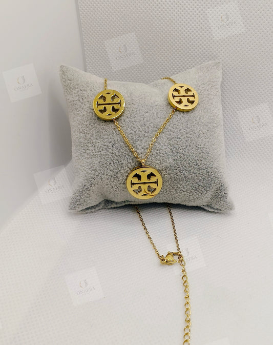 Trendy Set Gold Tone