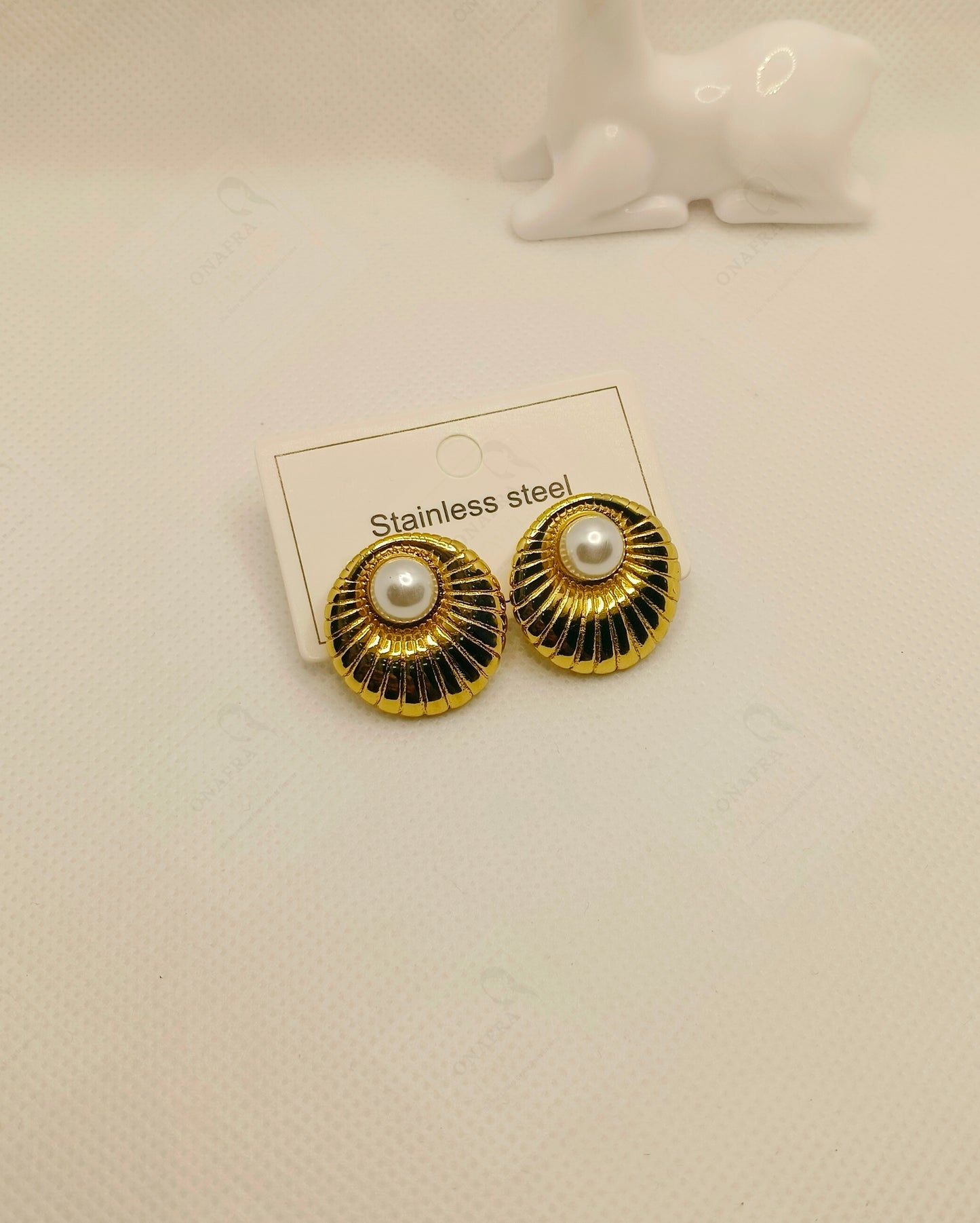 Golden Daily Wear Earrings.