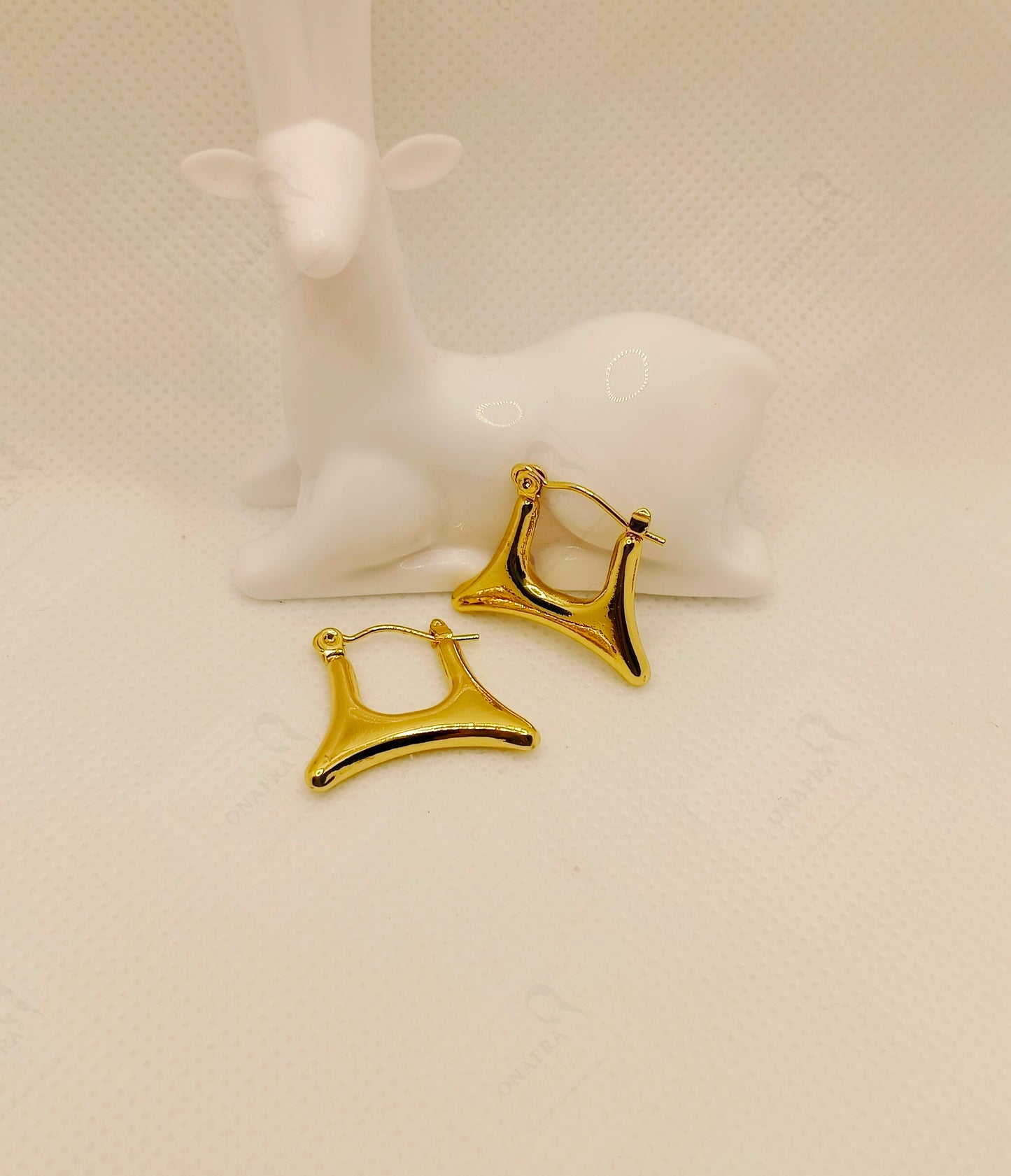 Stylish Golden Earrings