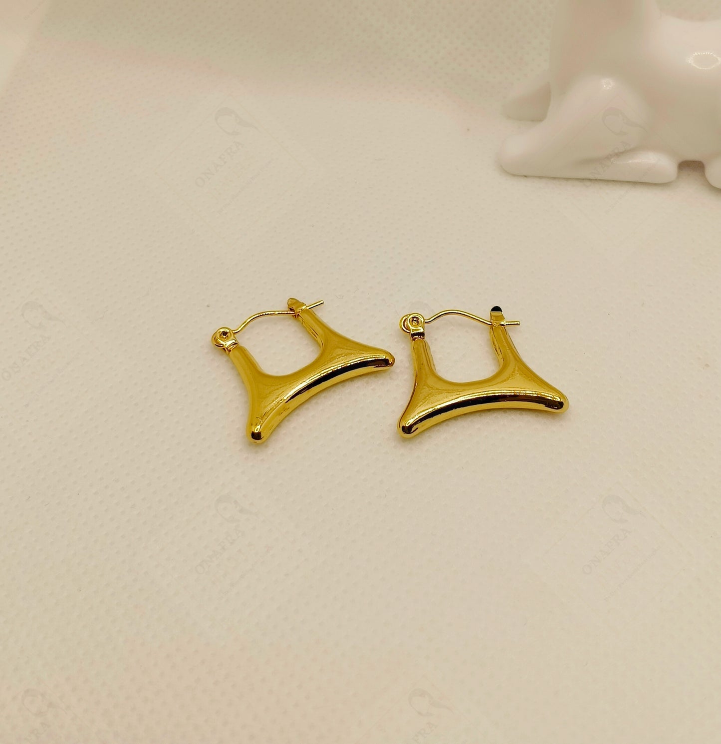 Stylish Golden Earrings