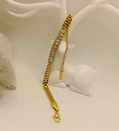 Beautiful Zircon Chain Bracelet