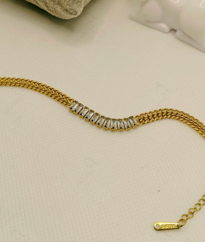 Beautiful Zircon Chain Bracelet