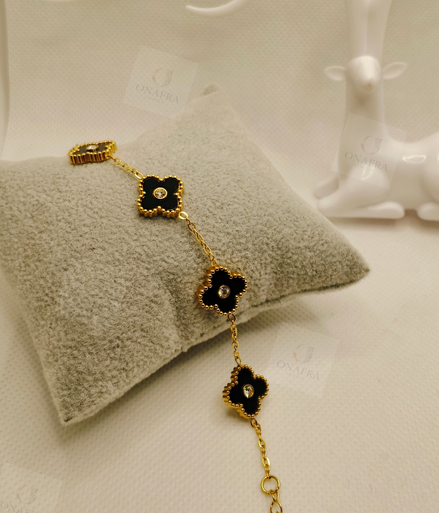 Trendy Chain Bracelet with Zircon