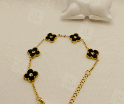 Trendy Chain Bracelet with Zircon