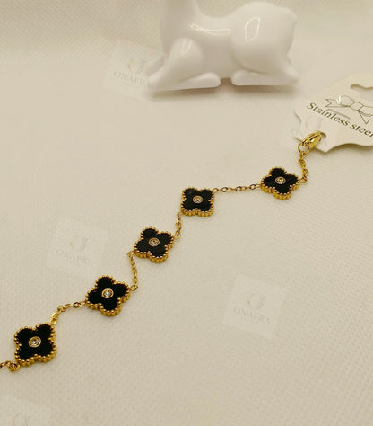 Trendy Chain Bracelet with Zircon