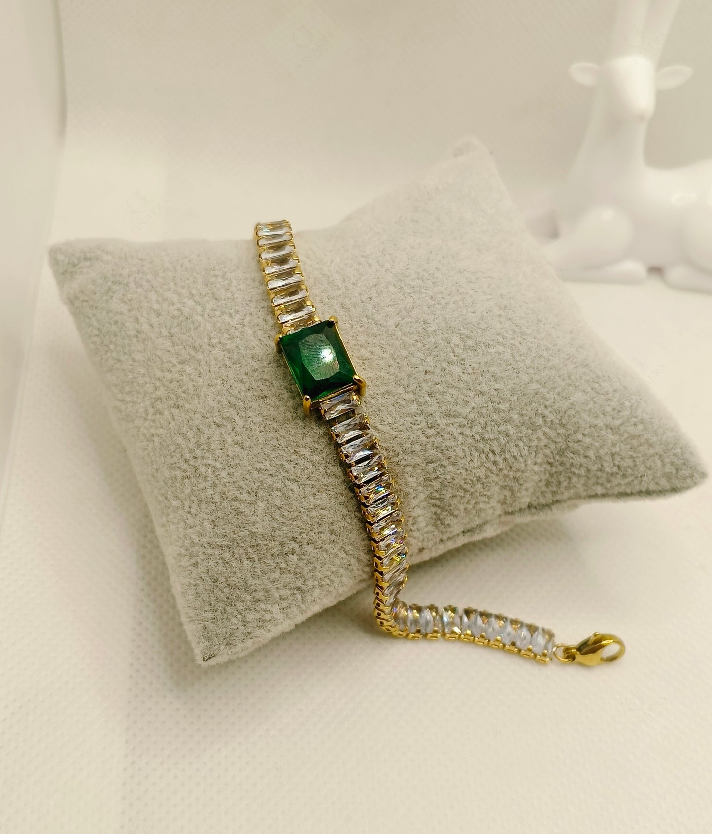 Zircon Chain Bracelet