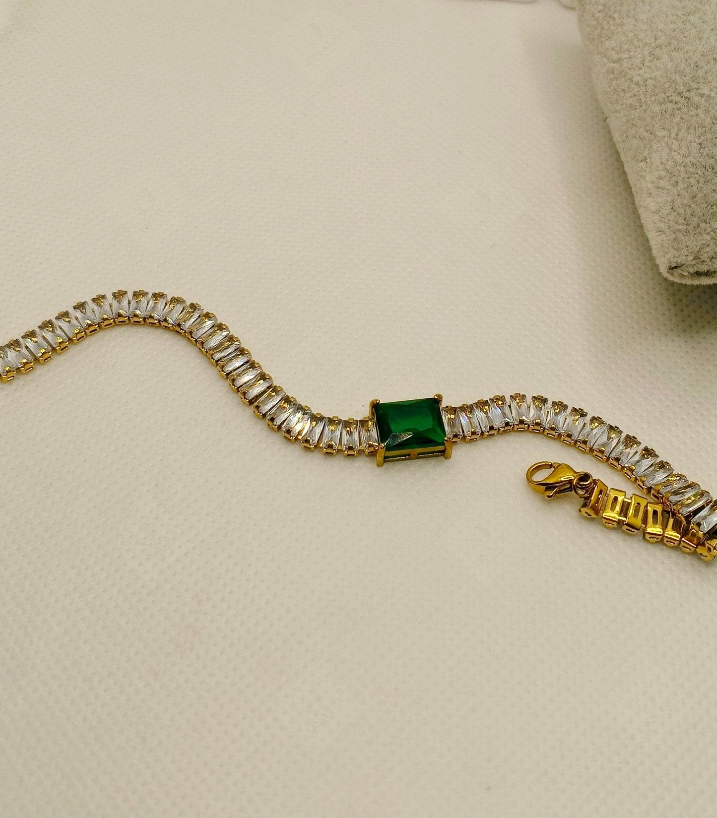 Zircon Chain Bracelet