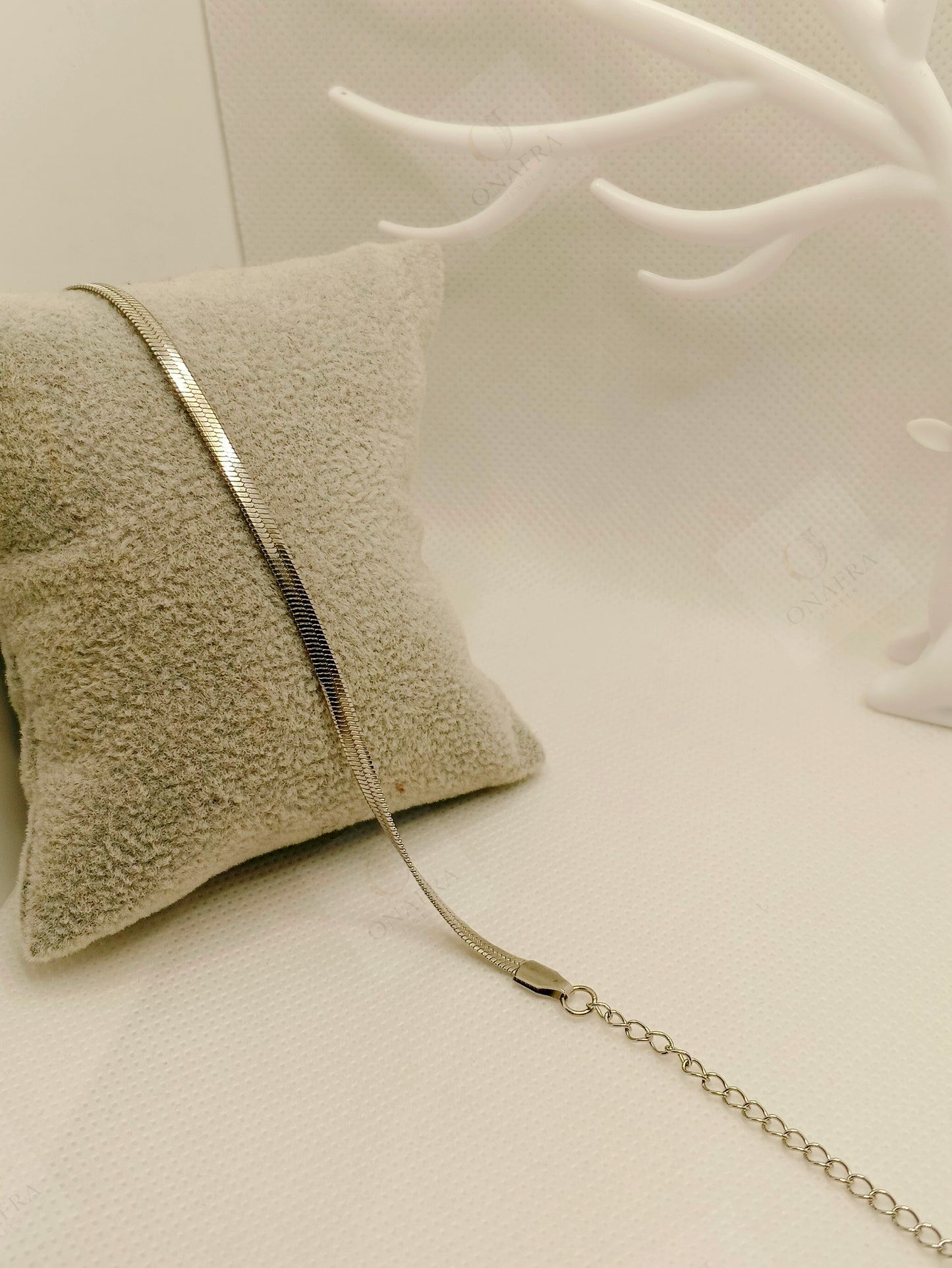 Silver Snake Chain Bracelet